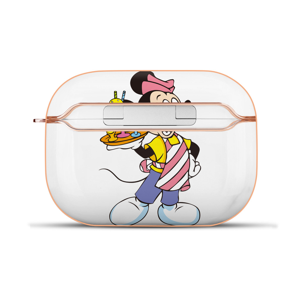 （画像用） ミッキーマウス Mickey Mouse 【AirPods Pro用】ハードシェル保護ケース｜耐衝撃・防指紋・カラビナ付き商品仕様