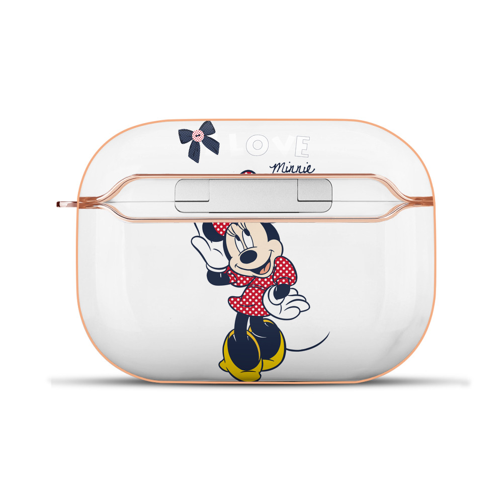 （画像用） ミッキーマウス Mickey Mouse 【AirPods Pro用】ハードシェル保護ケース｜耐衝撃・防指紋・カラビナ付き商品仕様
