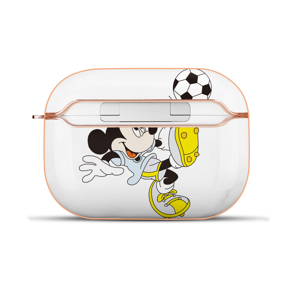 （画像用） ミッキーマウス Mickey Mouse 【AirPods Pro用】ハードシェル保護ケース｜耐衝撃・防指紋・カラビナ付き商品仕様