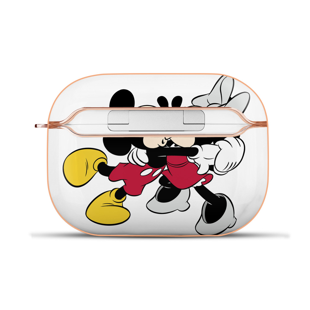 （画像用） ミッキーマウス Mickey Mouse 【AirPods Pro用】ハードシェル保護ケース｜耐衝撃・防指紋・カラビナ付き商品仕様