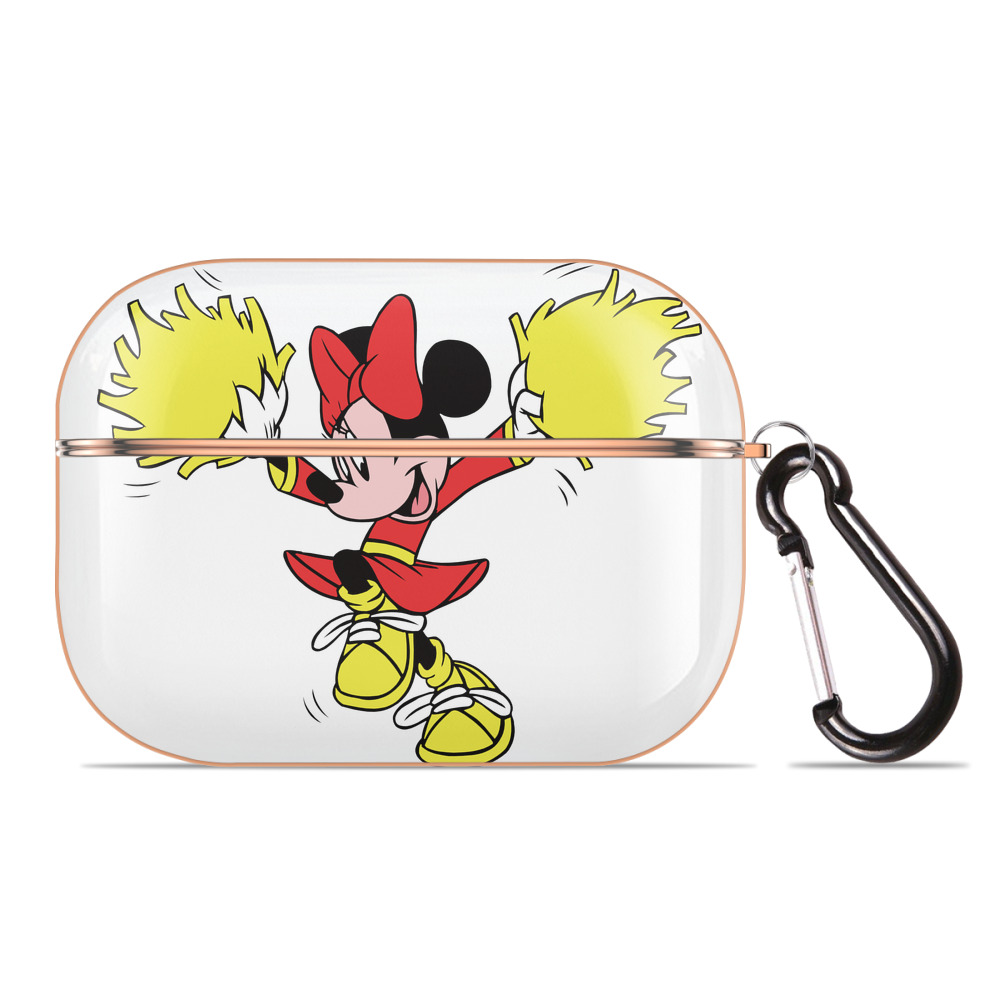 （画像用） ミッキーマウス Mickey Mouse 【AirPods Pro用】ハードシェル保護ケース｜耐衝撃・防指紋・カラビナ付き商品仕様