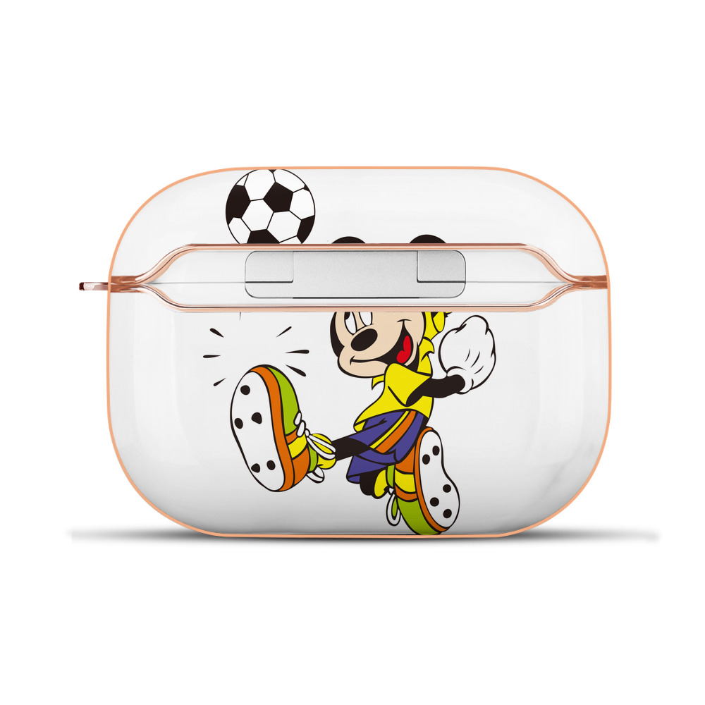 （画像用） ミッキーマウス Mickey Mouse 【AirPods Pro用】ハードシェル保護ケース｜耐衝撃・防指紋・カラビナ付き商品仕様
