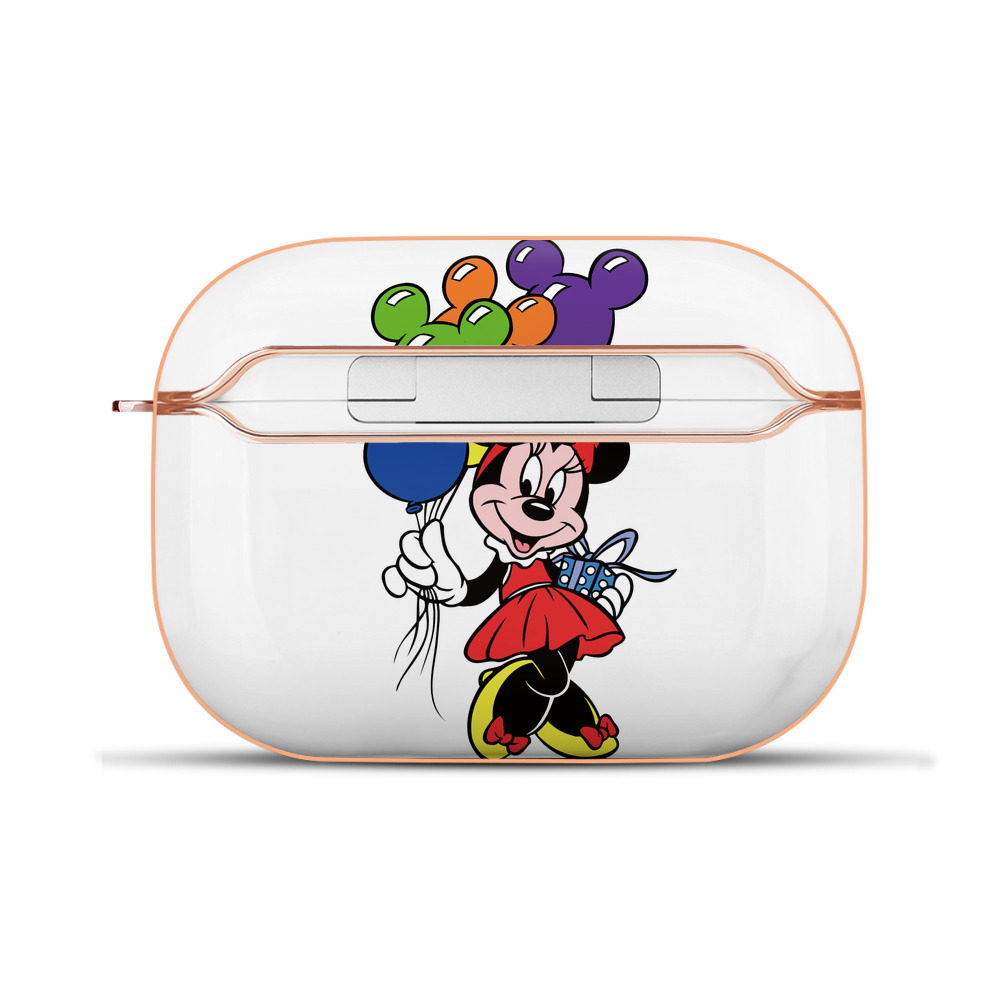 （画像用） ミッキーマウス Mickey Mouse 【AirPods Pro用】ハードシェル保護ケース｜耐衝撃・防指紋・カラビナ付き商品仕様