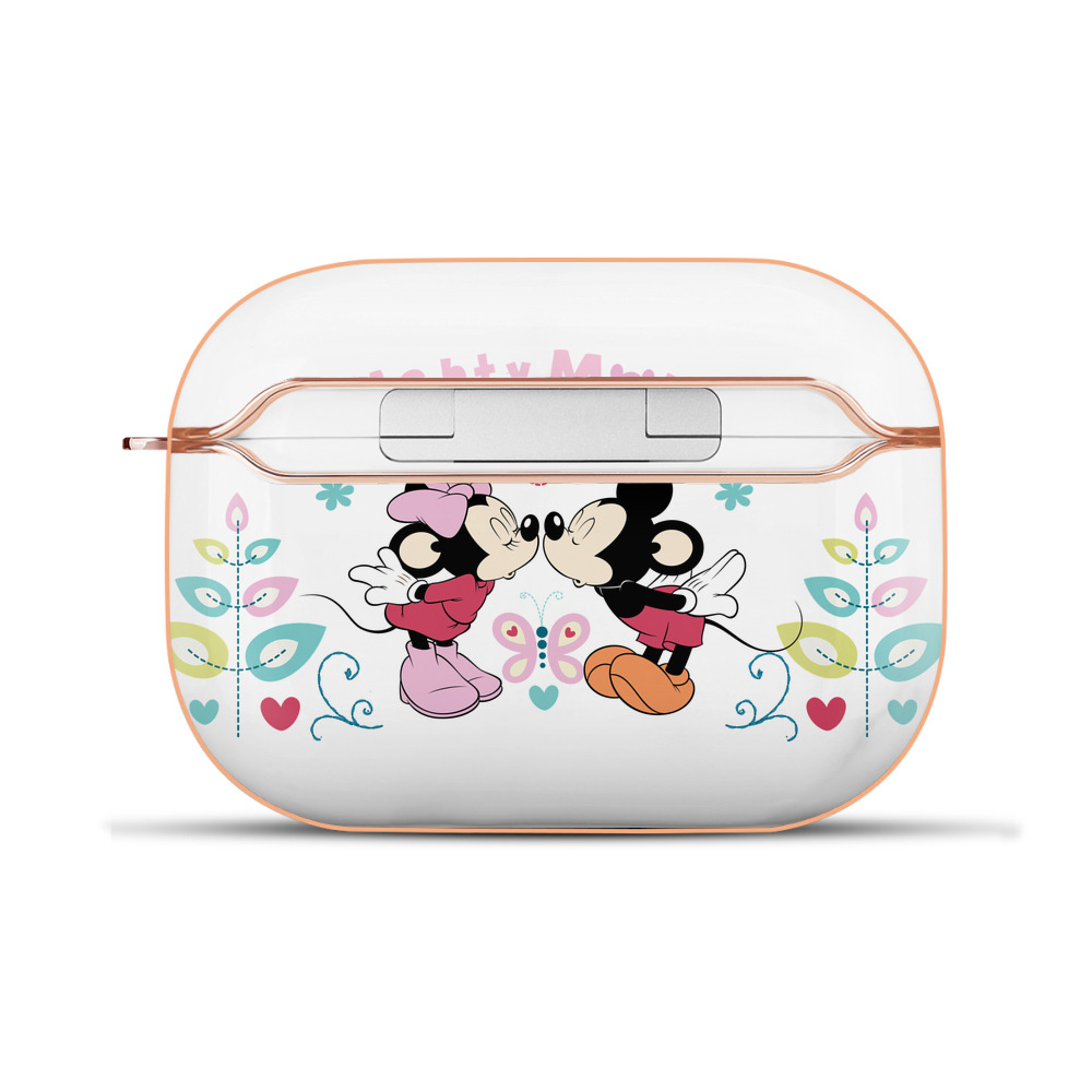 （画像用） ミッキーマウス Mickey Mouse 【AirPods Pro用】ハードシェル保護ケース｜耐衝撃・防指紋・カラビナ付き商品仕様