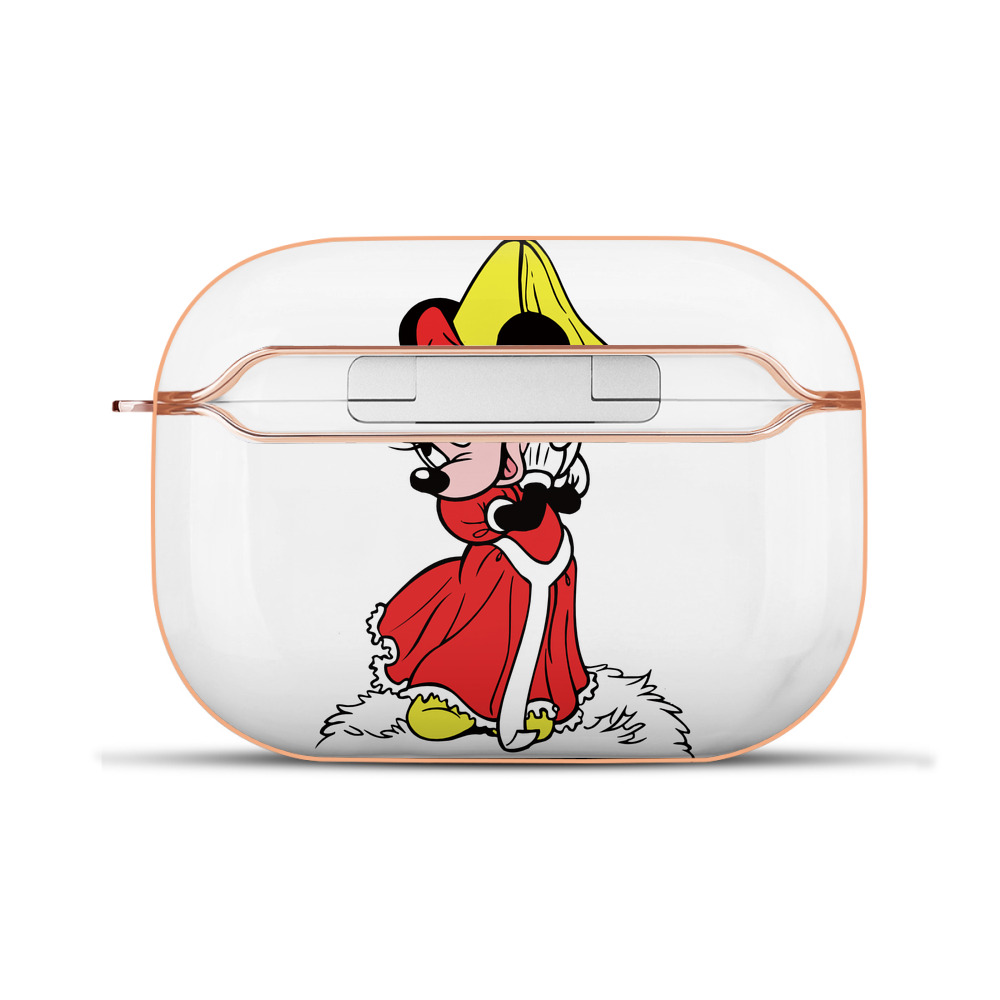 （画像用） ミッキーマウス Mickey Mouse 【AirPods Pro用】ハードシェル保護ケース｜耐衝撃・防指紋・カラビナ付き商品仕様