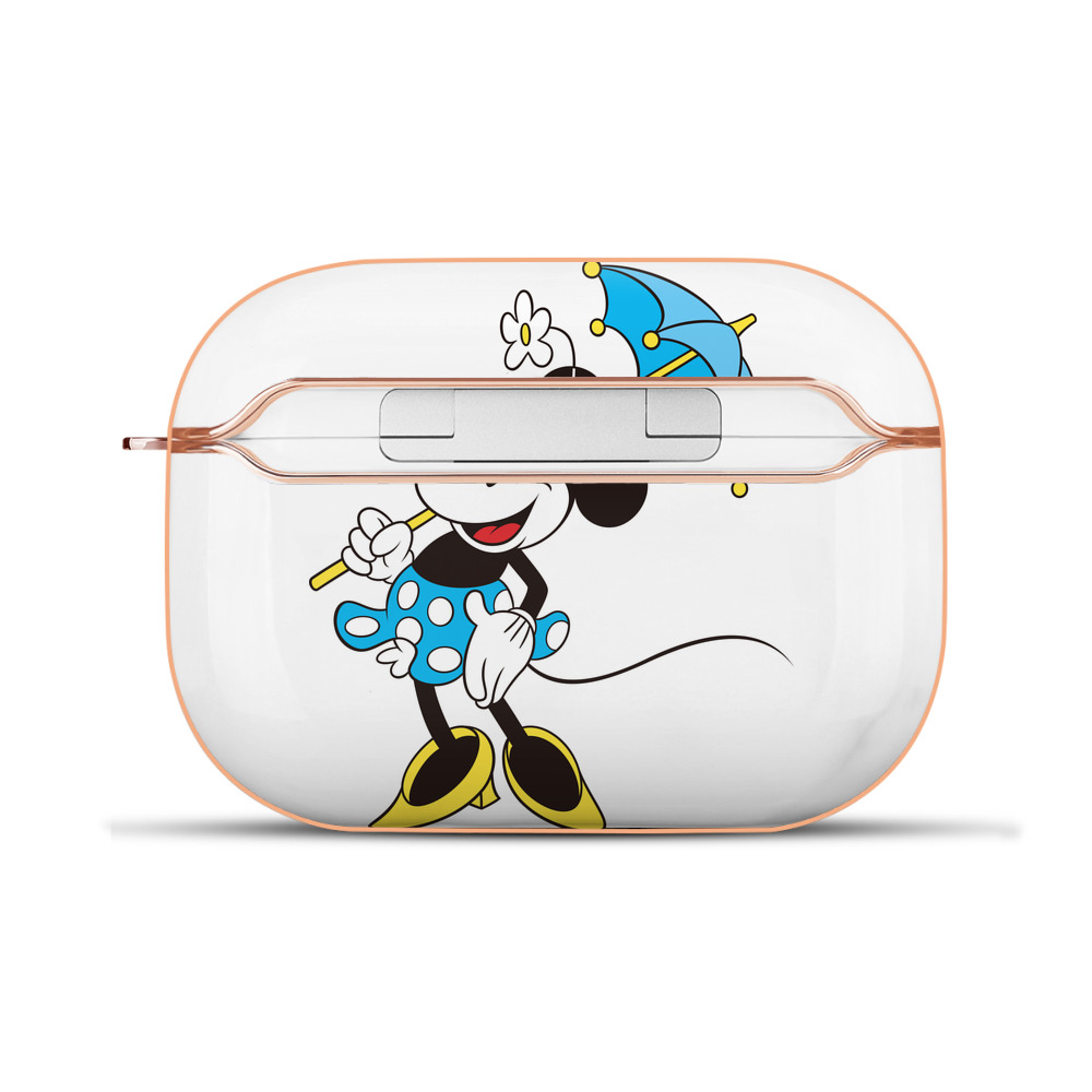 （画像用） ミッキーマウス Mickey Mouse 【AirPods Pro用】ハードシェル保護ケース｜耐衝撃・防指紋・カラビナ付き商品仕様