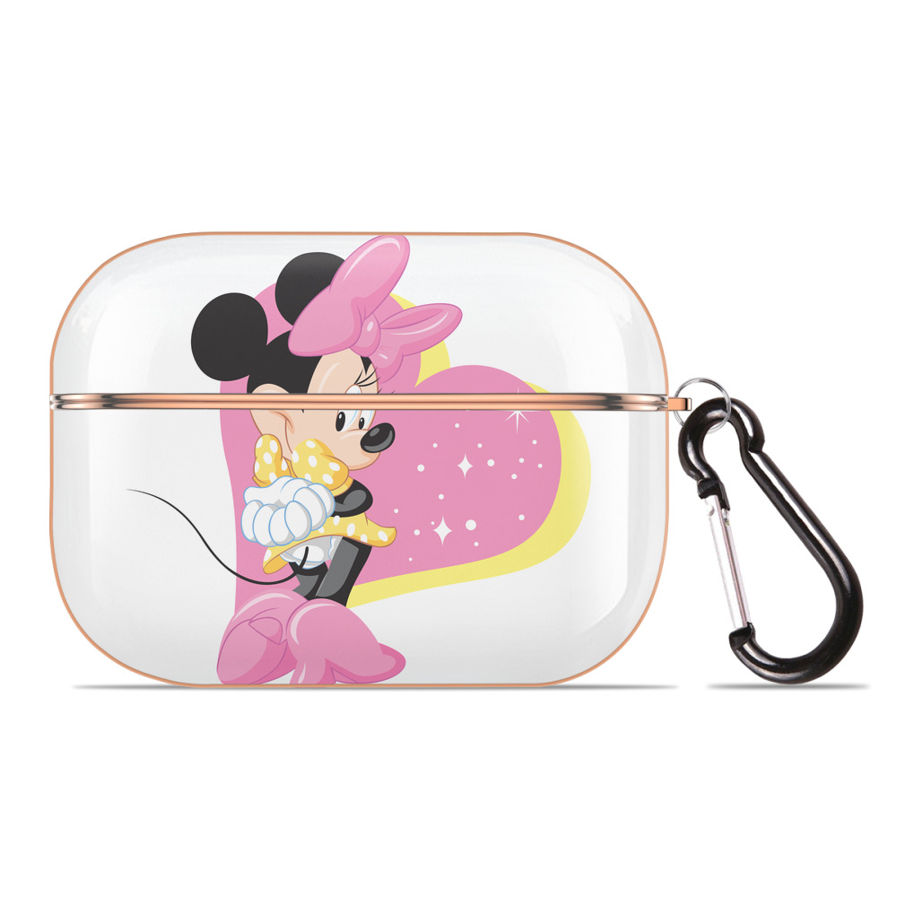 （画像用） ミッキーマウス Mickey Mouse 【AirPods Pro用】ハードシェル保護ケース｜耐衝撃・防指紋・カラビナ付き商品仕様