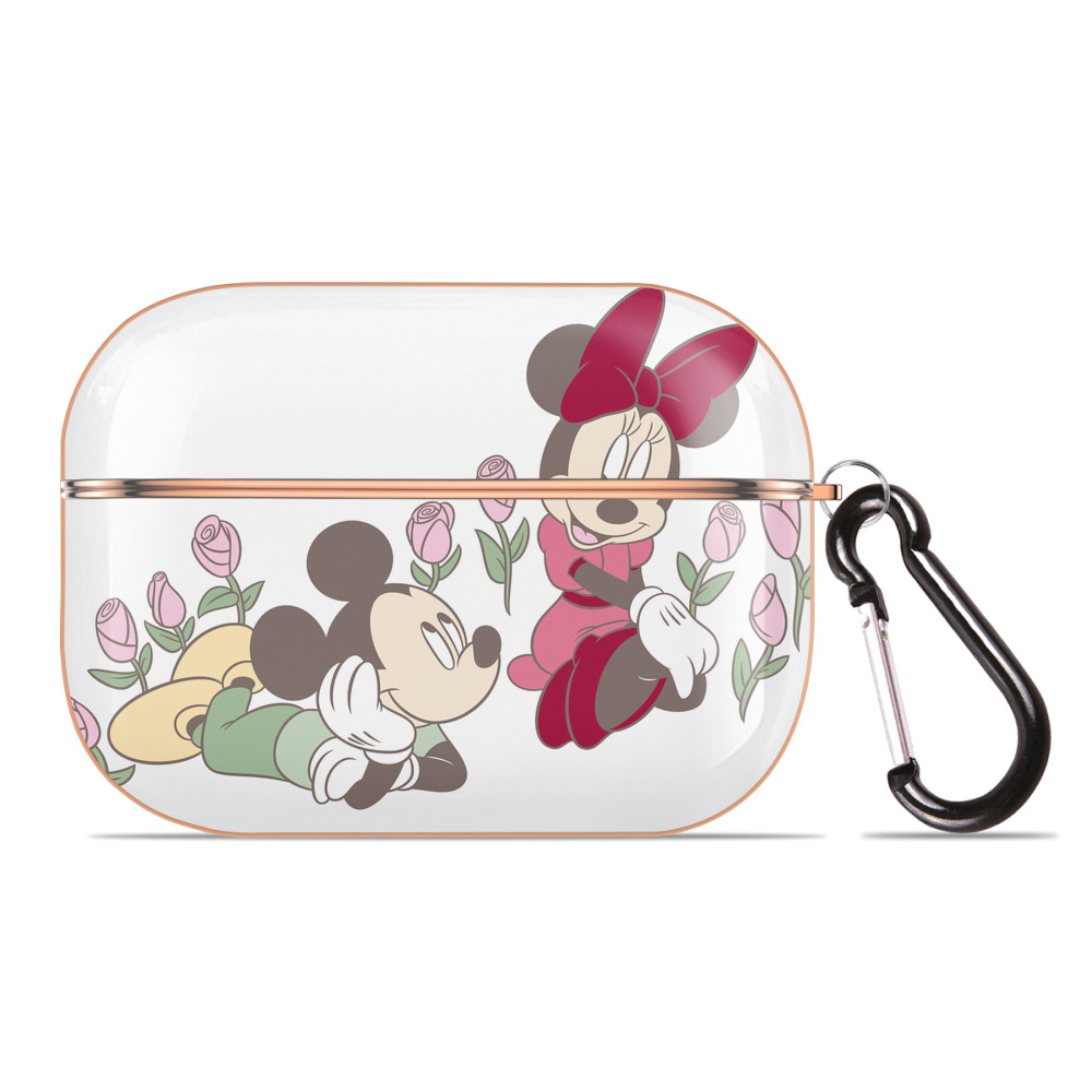 （画像用） ミッキーマウス Mickey Mouse 【AirPods Pro用】ハードシェル保護ケース｜耐衝撃・防指紋・カラビナ付き商品仕様