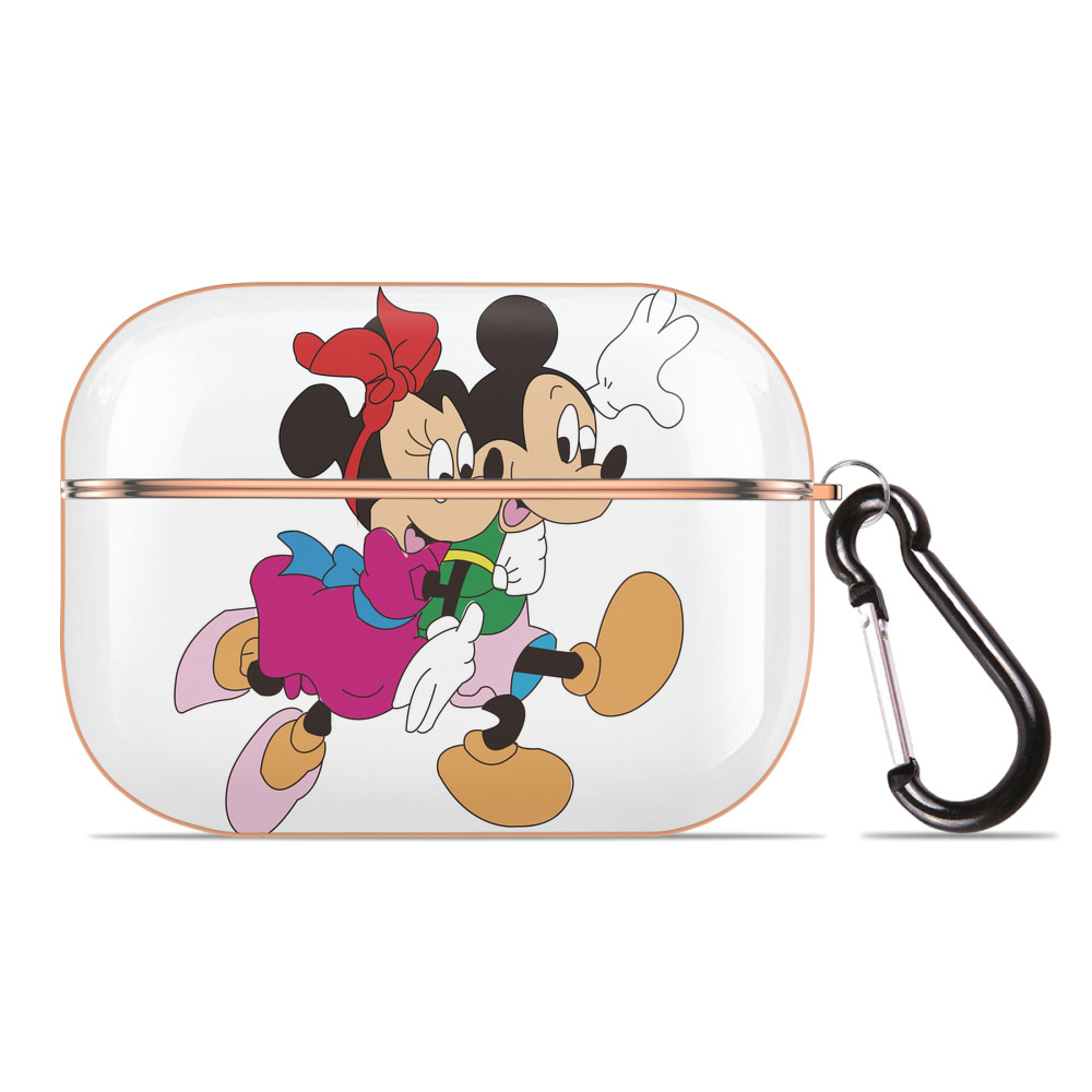 （画像用） ミッキーマウス Mickey Mouse 【AirPods Pro用】ハードシェル保護ケース｜耐衝撃・防指紋・カラビナ付き商品仕様