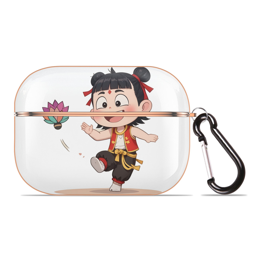 （画像用） ミッキーマウス Mickey Mouse 【AirPods Pro用】ハードシェル保護ケース｜耐衝撃・防指紋・カラビナ付き商品仕様