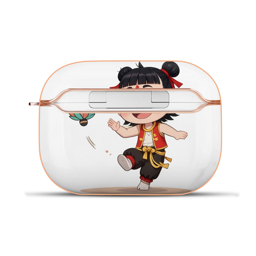 （画像用） ミッキーマウス Mickey Mouse 【AirPods Pro用】ハードシェル保護ケース｜耐衝撃・防指紋・カラビナ付き商品仕様