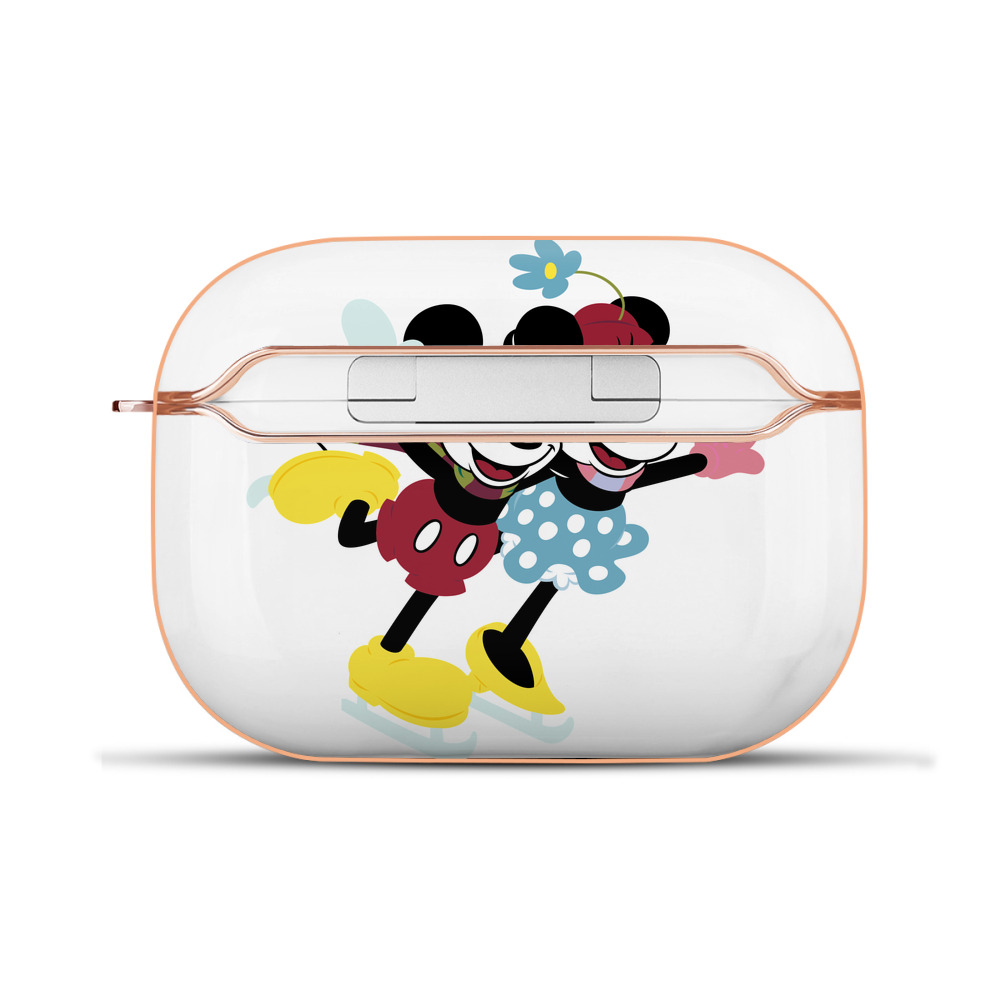 （画像用） ミッキーマウス Mickey Mouse 【AirPods Pro用】ハードシェル保護ケース｜耐衝撃・防指紋・カラビナ付き商品仕様