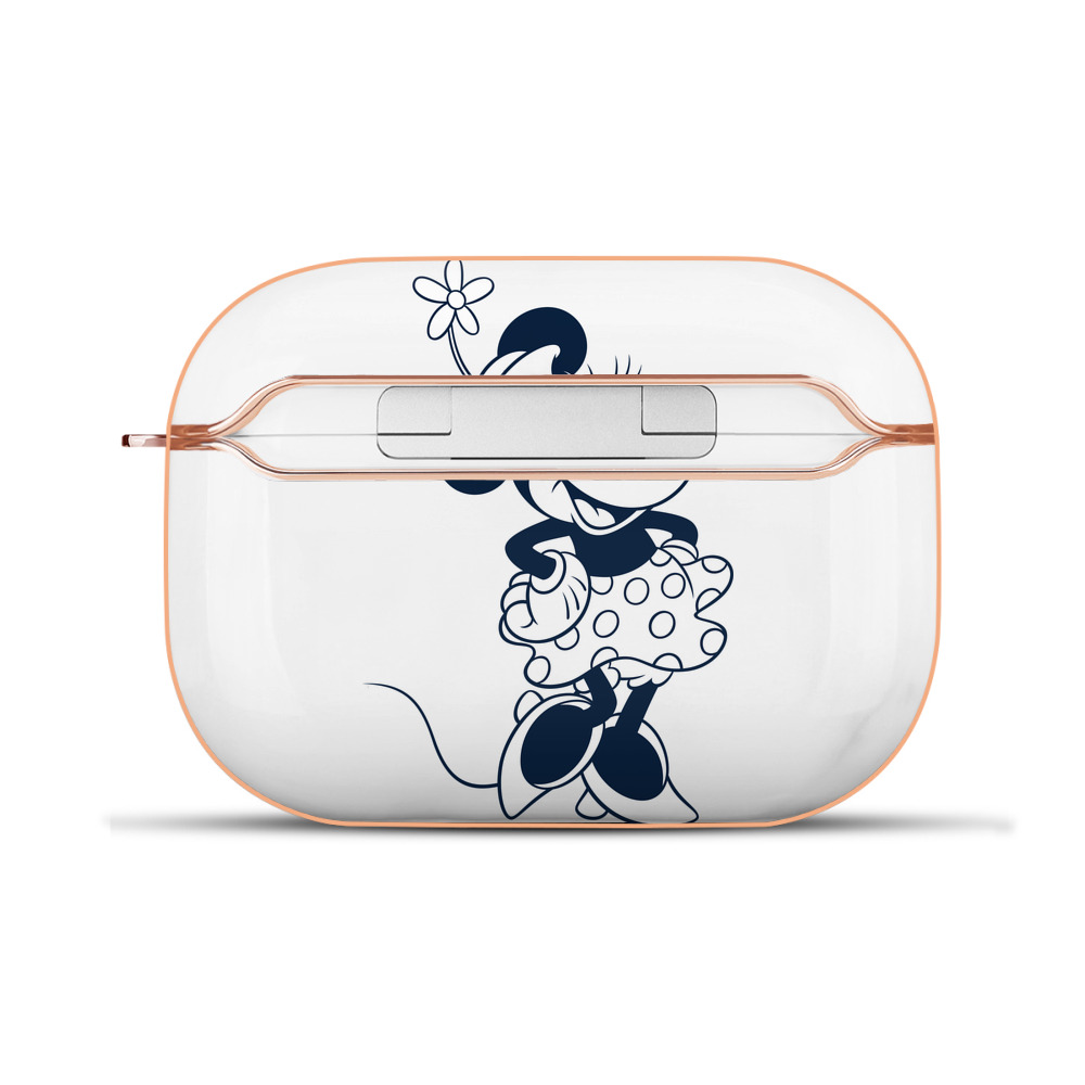 （画像用） ミッキーマウス Mickey Mouse 【AirPods Pro用】ハードシェル保護ケース｜耐衝撃・防指紋・カラビナ付き商品仕様