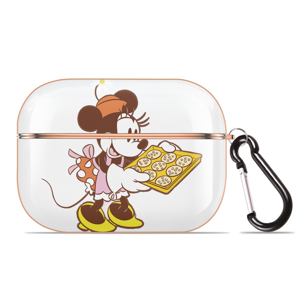 （画像用） ミッキーマウス Mickey Mouse 【AirPods Pro用】ハードシェル保護ケース｜耐衝撃・防指紋・カラビナ付き商品仕様