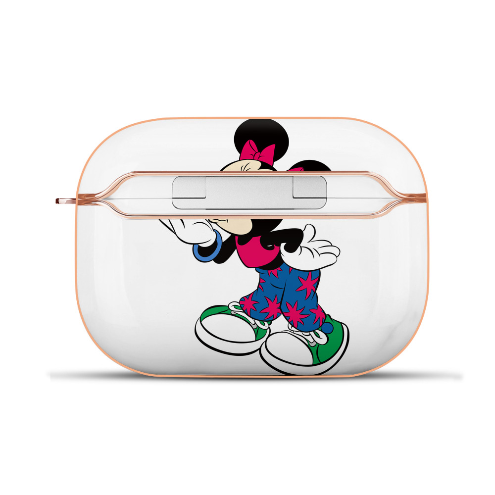 （画像用） ミッキーマウス Mickey Mouse 【AirPods Pro用】ハードシェル保護ケース｜耐衝撃・防指紋・カラビナ付き商品仕様