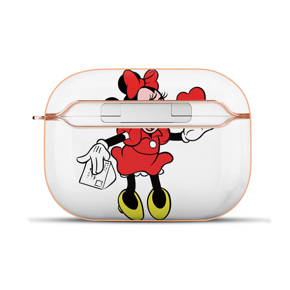 （画像用） ミッキーマウス Mickey Mouse 【AirPods Pro用】ハードシェル保護ケース｜耐衝撃・防指紋・カラビナ付き商品仕様