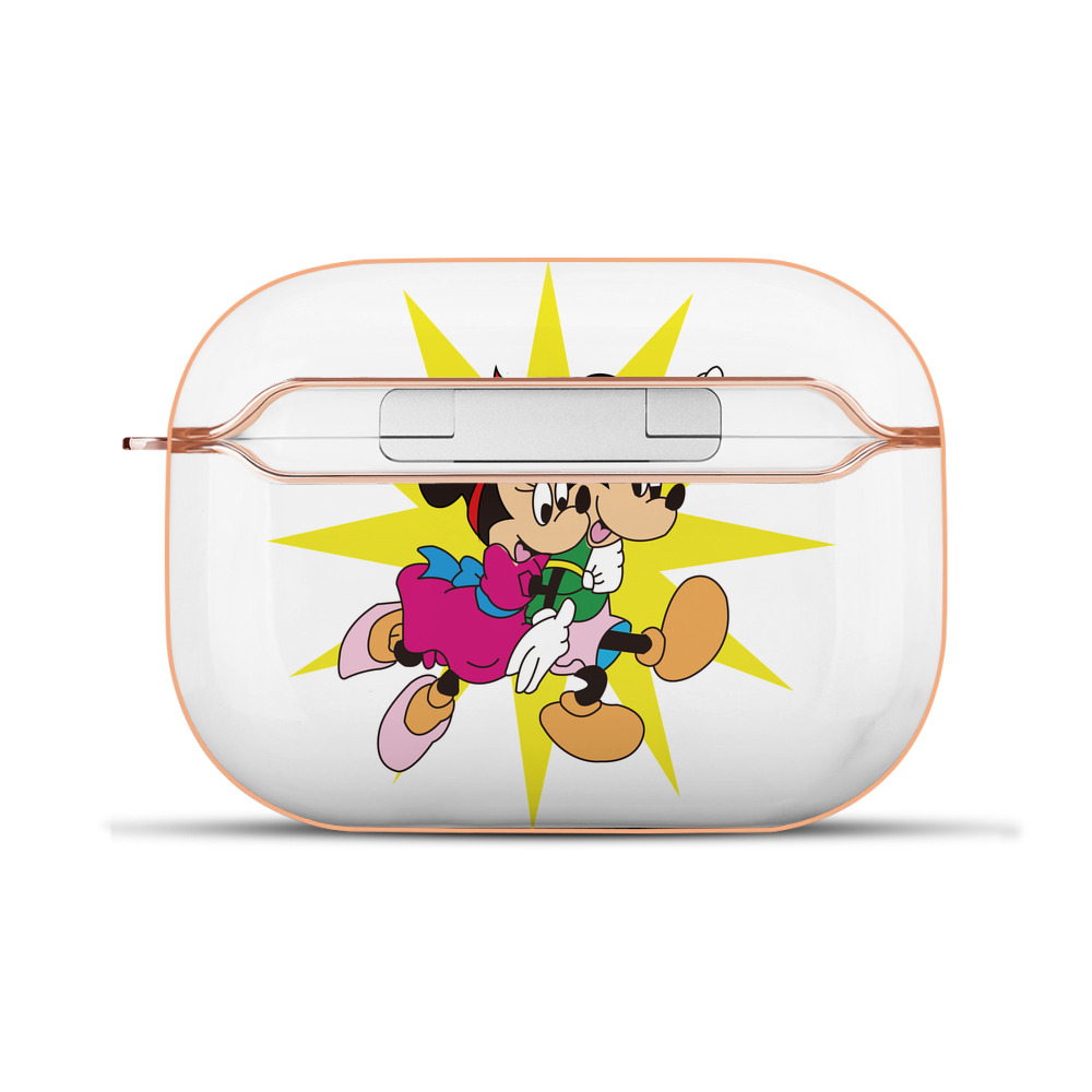 （画像用） ミッキーマウス Mickey Mouse 【AirPods Pro用】ハードシェル保護ケース｜耐衝撃・防指紋・カラビナ付き商品仕様