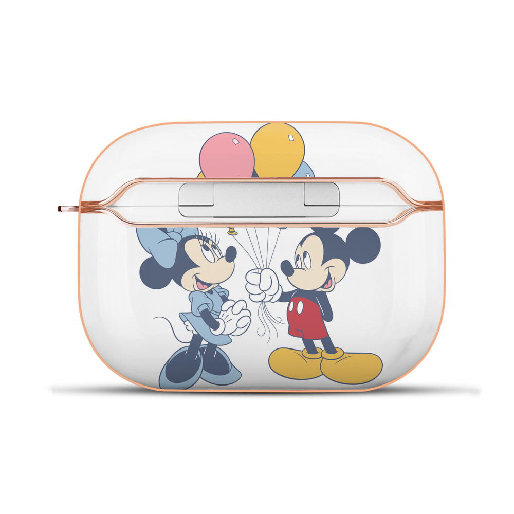 （画像用） ミッキーマウス Mickey Mouse 【AirPods Pro用】ハードシェル保護ケース｜耐衝撃・防指紋・カラビナ付き商品仕様