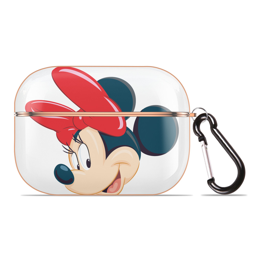 （画像用） ミッキーマウス Mickey Mouse 【AirPods Pro用】ハードシェル保護ケース｜耐衝撃・防指紋・カラビナ付き商品仕様