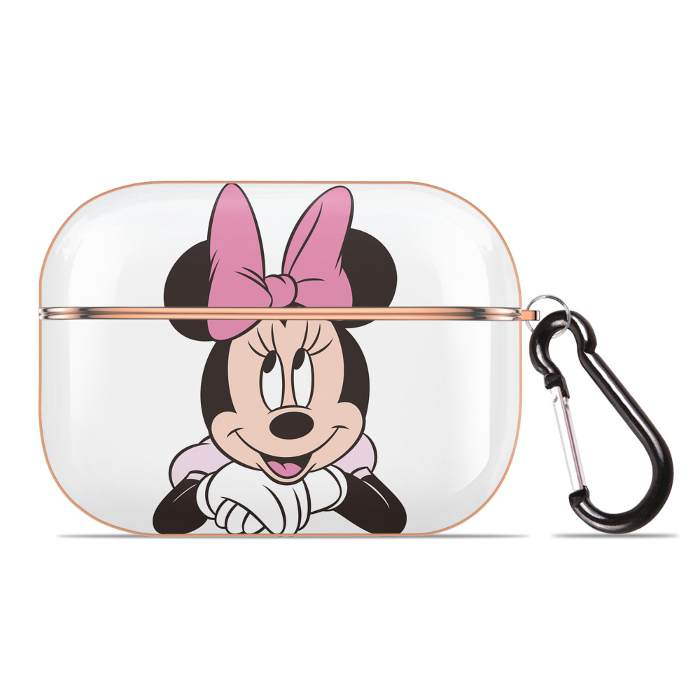 （画像用） ミッキーマウス Mickey Mouse 【AirPods Pro用】ハードシェル保護ケース｜耐衝撃・防指紋・カラビナ付き商品仕様