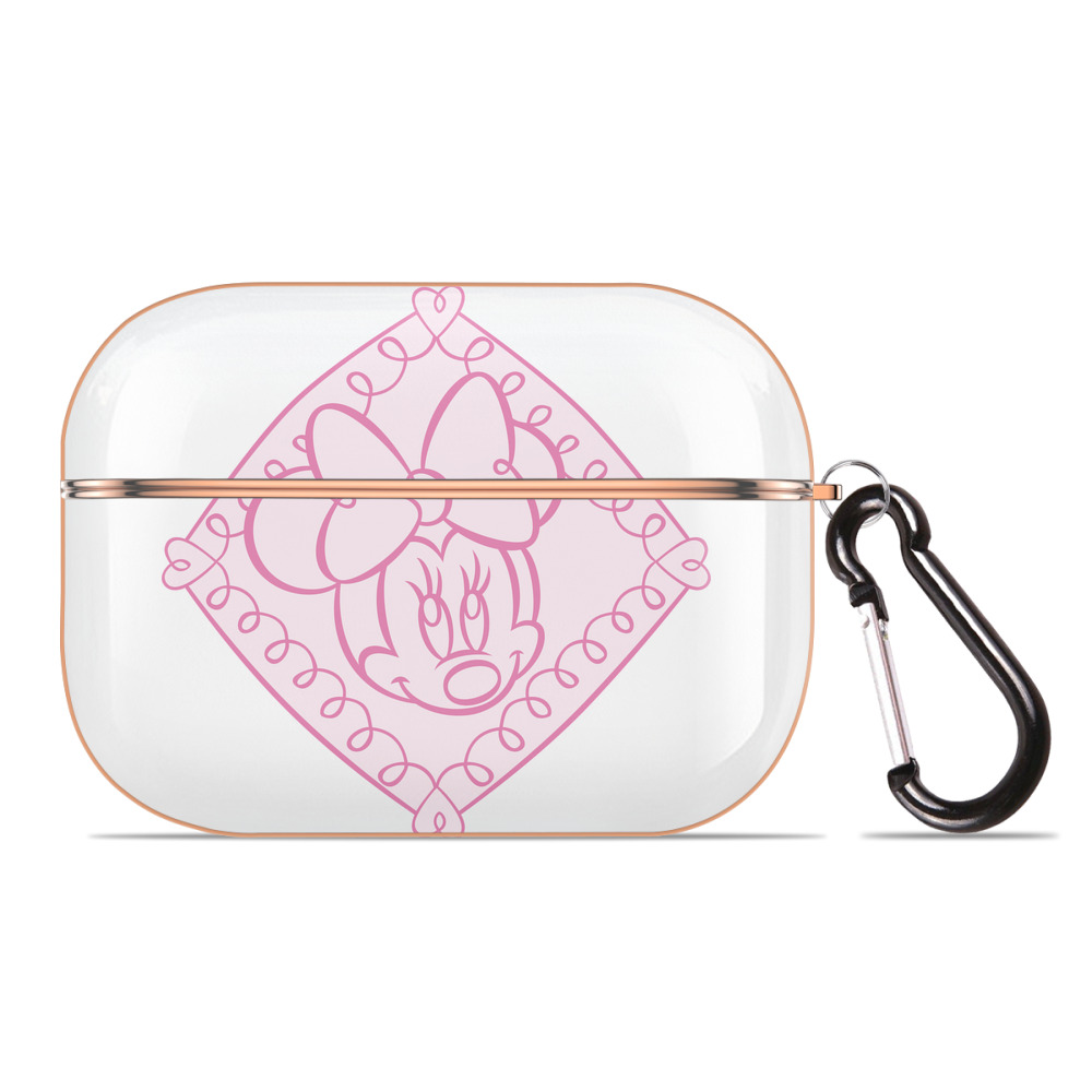 （画像用） ミッキーマウス Mickey Mouse 【AirPods Pro用】ハードシェル保護ケース｜耐衝撃・防指紋・カラビナ付き商品仕様