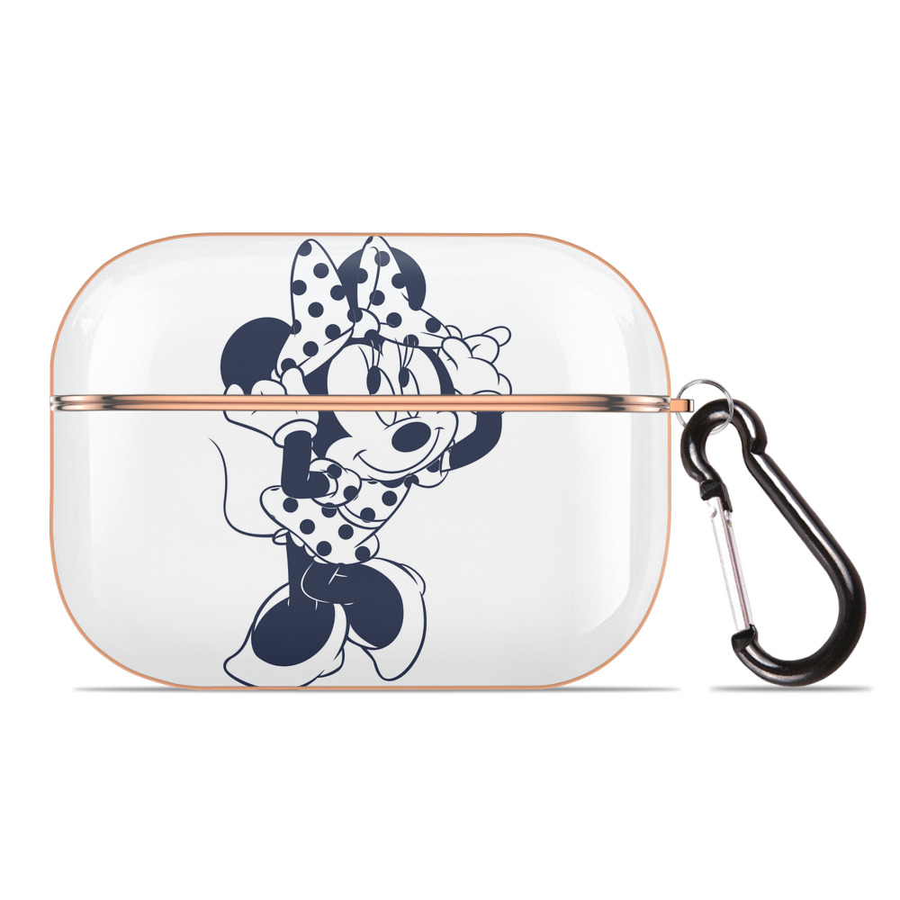 （画像用） ミッキーマウス Mickey Mouse 【AirPods Pro用】ハードシェル保護ケース｜耐衝撃・防指紋・カラビナ付き商品仕様