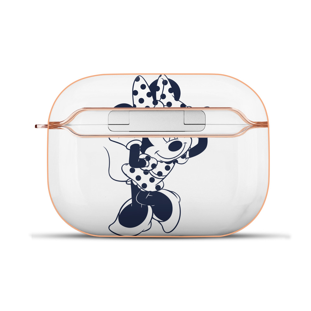 （画像用） ミッキーマウス Mickey Mouse 【AirPods Pro用】ハードシェル保護ケース｜耐衝撃・防指紋・カラビナ付き商品仕様