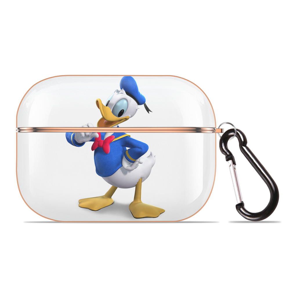 （画像用） ミッキーマウス Mickey Mouse 【AirPods Pro用】ハードシェル保護ケース｜耐衝撃・防指紋・カラビナ付き商品仕様