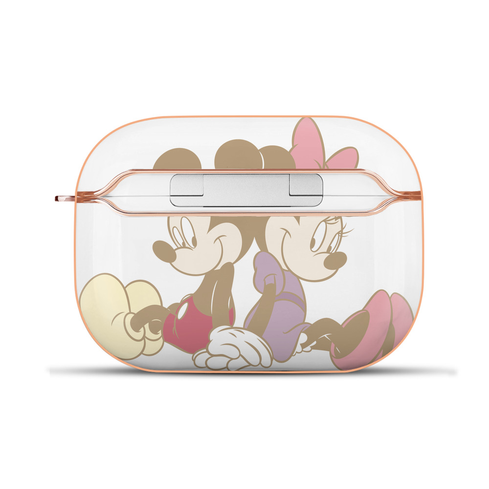 （画像用） ミッキーマウス Mickey Mouse 【AirPods Pro用】ハードシェル保護ケース｜耐衝撃・防指紋・カラビナ付き商品仕様