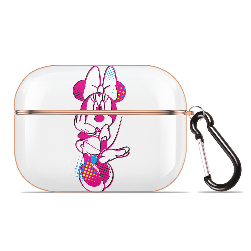 （画像用） ミッキーマウス Mickey Mouse 【AirPods Pro用】ハードシェル保護ケース｜耐衝撃・防指紋・カラビナ付き商品仕様