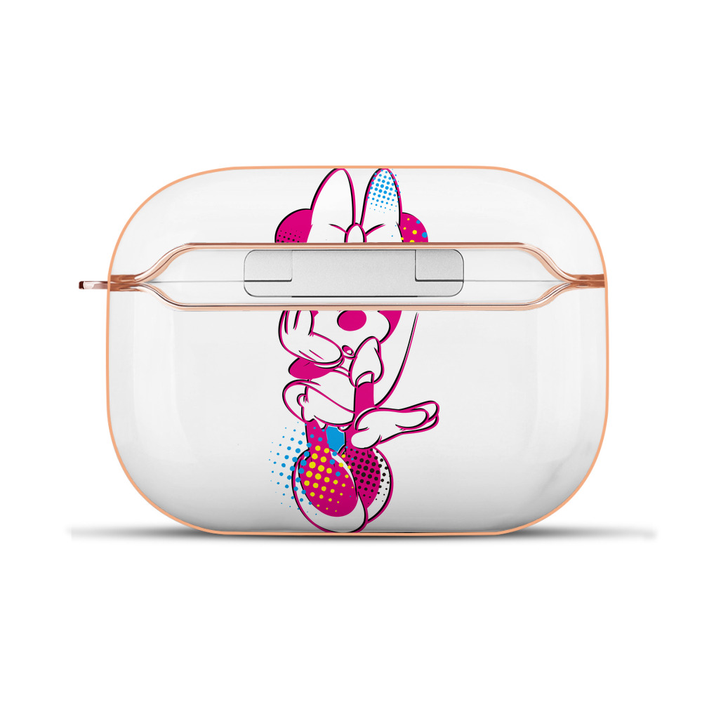 （画像用） ミッキーマウス Mickey Mouse 【AirPods Pro用】ハードシェル保護ケース｜耐衝撃・防指紋・カラビナ付き商品仕様