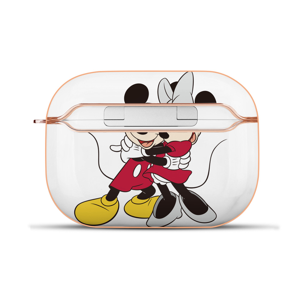 （画像用） ミッキーマウス Mickey Mouse 【AirPods Pro用】ハードシェル保護ケース｜耐衝撃・防指紋・カラビナ付き商品仕様