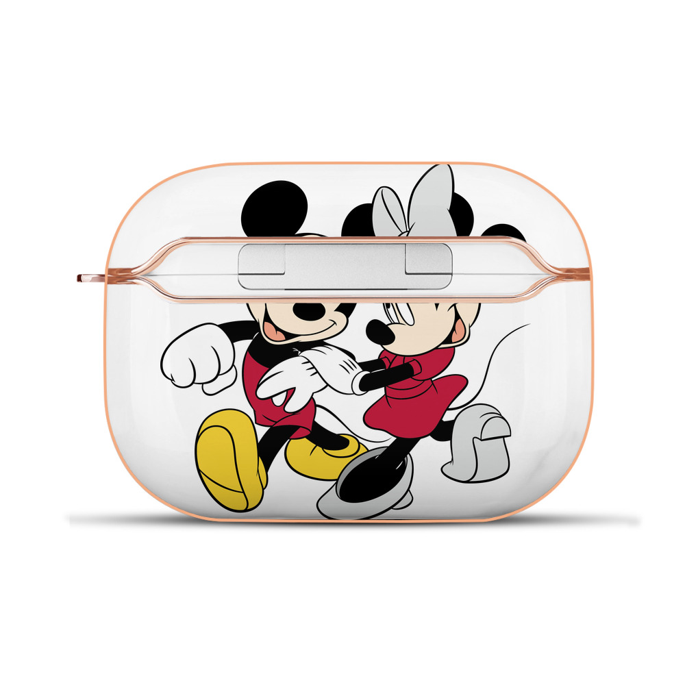 （画像用） ミッキーマウス Mickey Mouse 【AirPods Pro用】ハードシェル保護ケース｜耐衝撃・防指紋・カラビナ付き商品仕様
