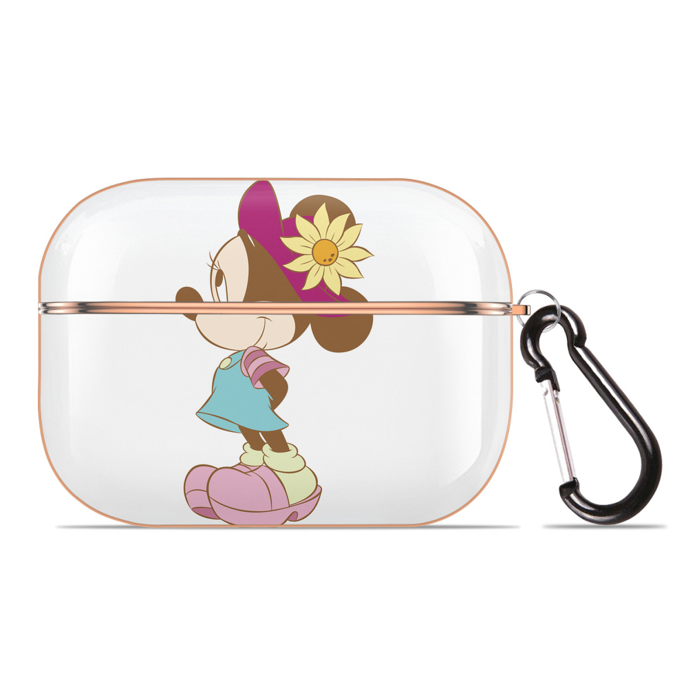 （画像用） ミッキーマウス Mickey Mouse 【AirPods Pro用】ハードシェル保護ケース｜耐衝撃・防指紋・カラビナ付き商品仕様