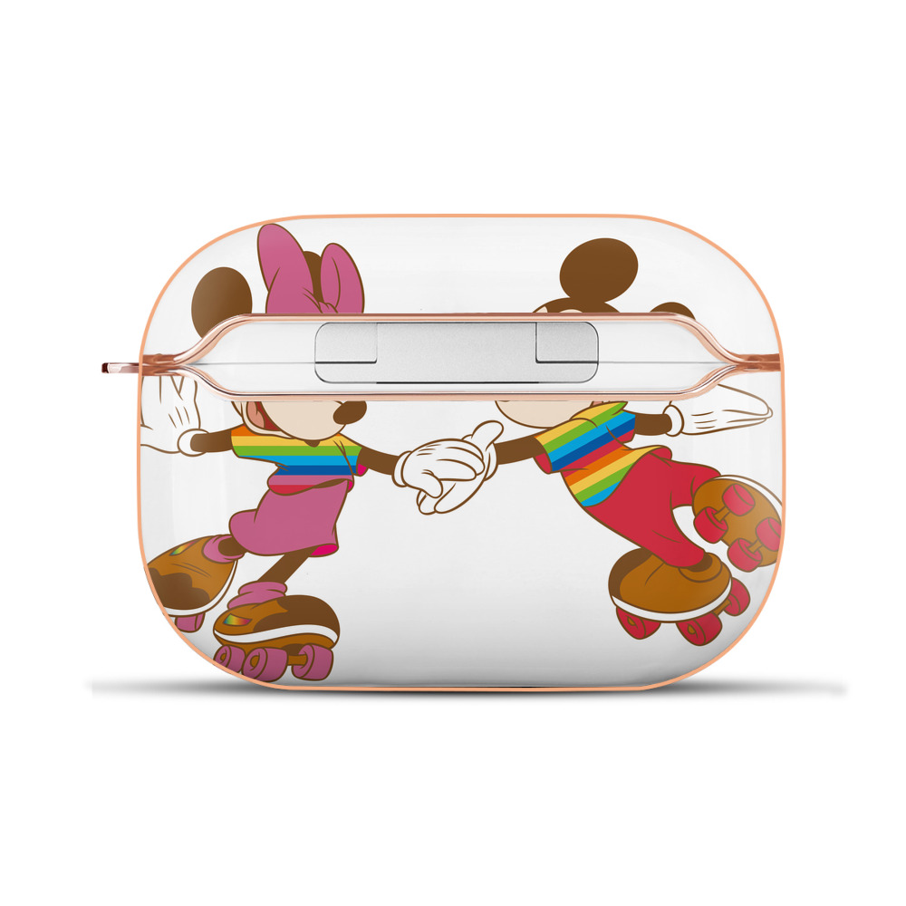 （画像用） ミッキーマウス Mickey Mouse 【AirPods Pro用】ハードシェル保護ケース｜耐衝撃・防指紋・カラビナ付き商品仕様