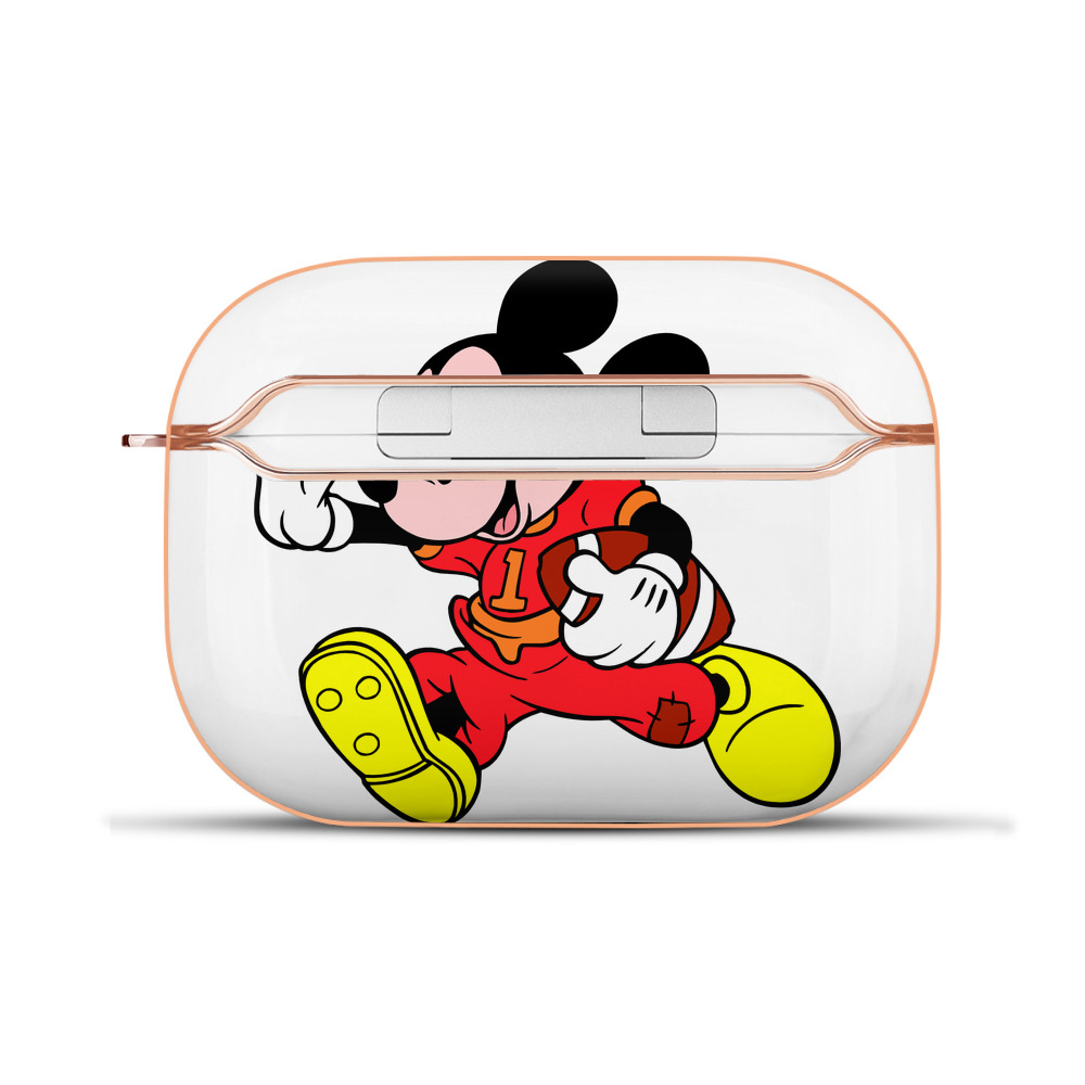 （画像用） ミッキーマウス Mickey Mouse 【AirPods Pro用】ハードシェル保護ケース｜耐衝撃・防指紋・カラビナ付き商品仕様