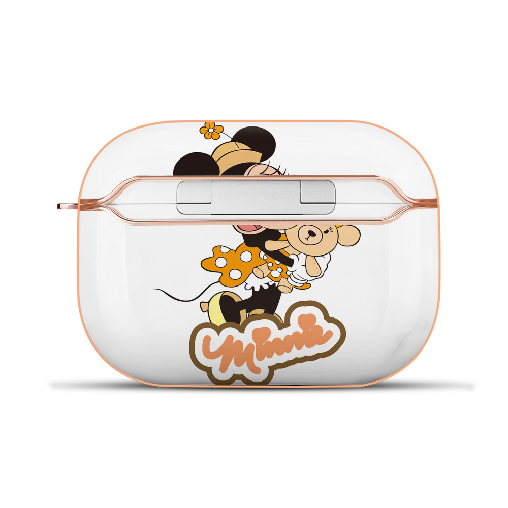 （画像用） ミッキーマウス Mickey Mouse 【AirPods Pro用】ハードシェル保護ケース｜耐衝撃・防指紋・カラビナ付き商品仕様