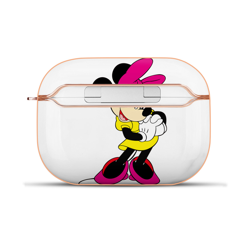（画像用） ミッキーマウス Mickey Mouse 【AirPods Pro用】ハードシェル保護ケース｜耐衝撃・防指紋・カラビナ付き商品仕様