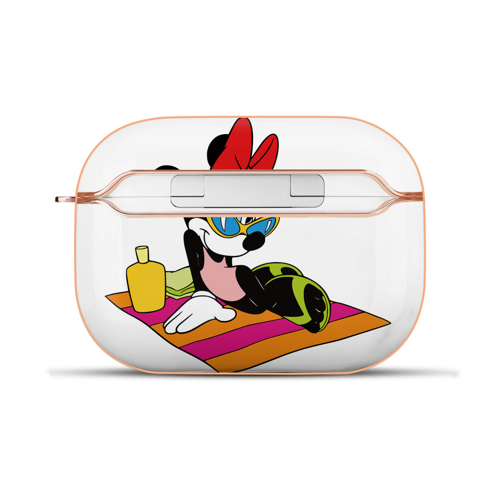 （画像用） ミッキーマウス Mickey Mouse 【AirPods Pro用】ハードシェル保護ケース｜耐衝撃・防指紋・カラビナ付き商品仕様