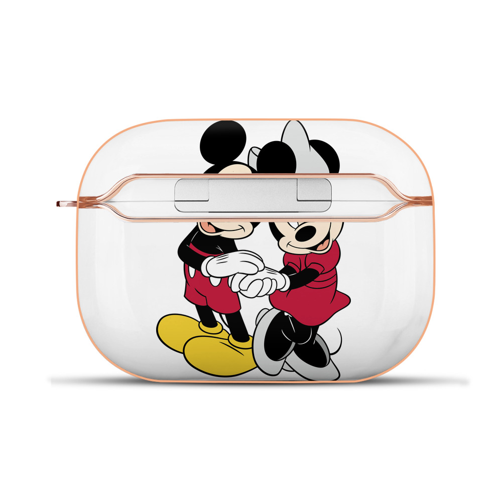 （画像用） ミッキーマウス Mickey Mouse 【AirPods Pro用】ハードシェル保護ケース｜耐衝撃・防指紋・カラビナ付き商品仕様