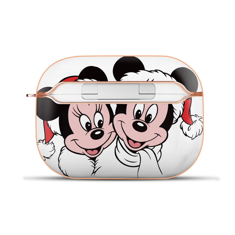 （画像用） ミッキーマウス Mickey Mouse 【AirPods Pro用】ハードシェル保護ケース｜耐衝撃・防指紋・カラビナ付き商品仕様