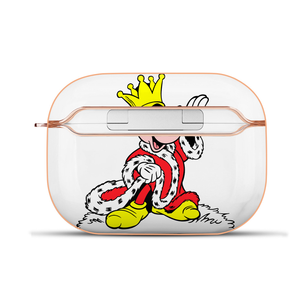 （画像用） ミッキーマウス Mickey Mouse 【AirPods Pro用】ハードシェル保護ケース｜耐衝撃・防指紋・カラビナ付き商品仕様