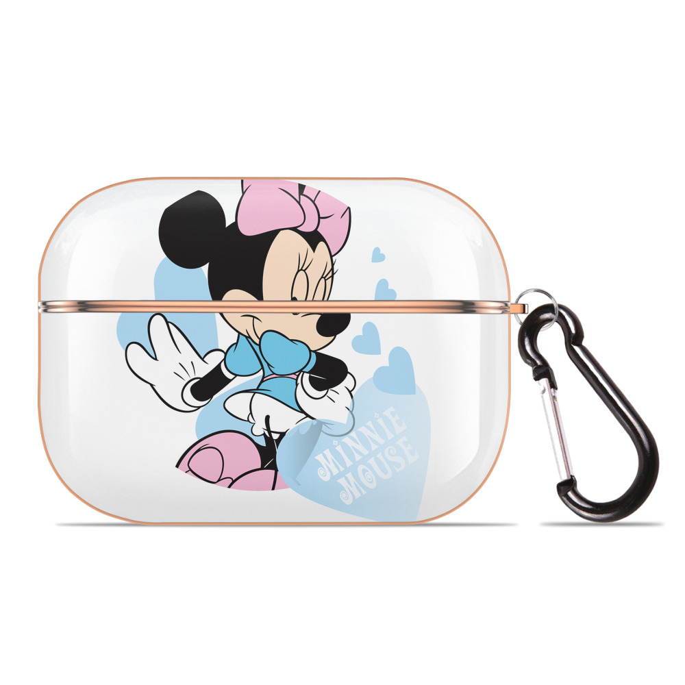 （画像用） ミッキーマウス Mickey Mouse 【AirPods Pro用】ハードシェル保護ケース｜耐衝撃・防指紋・カラビナ付き商品仕様