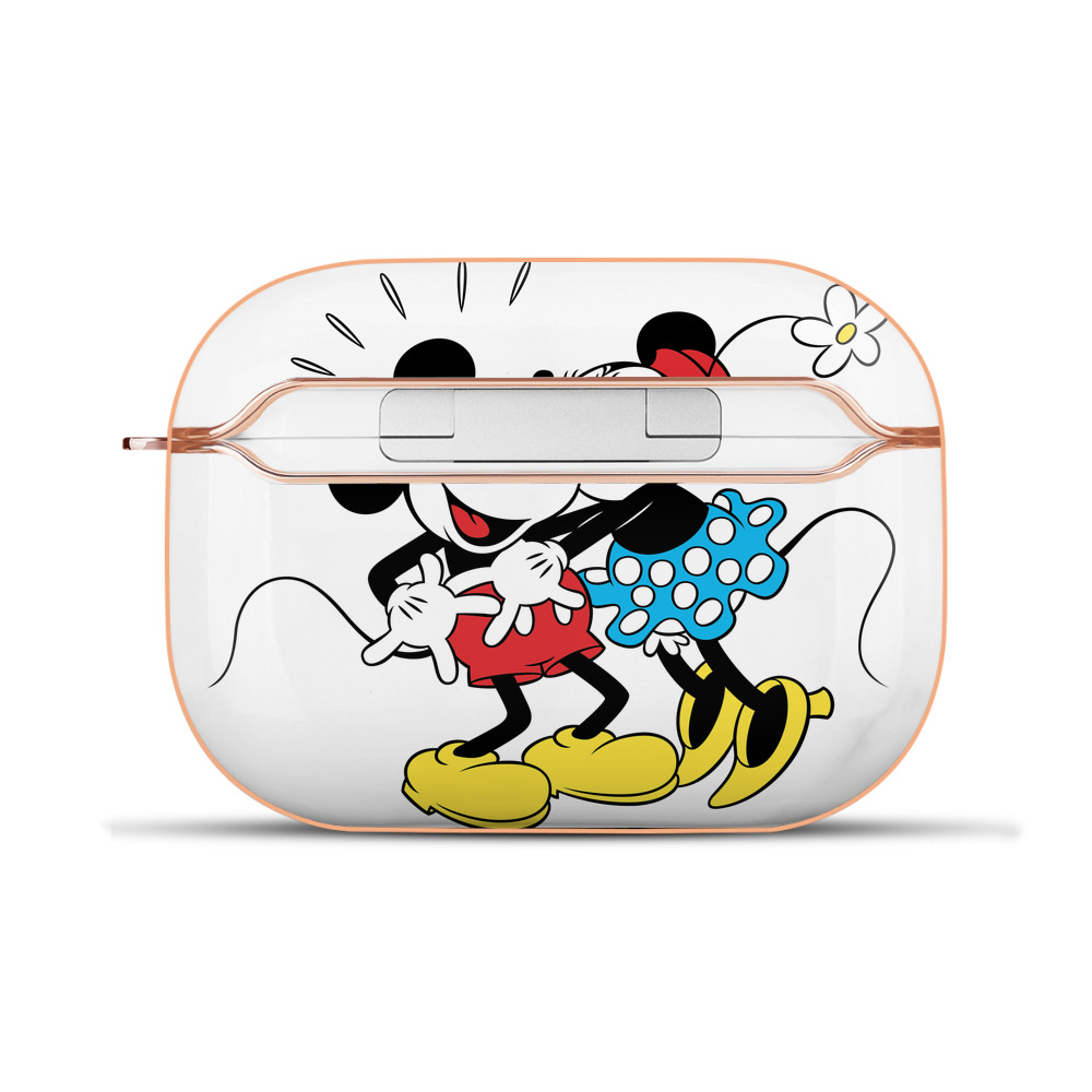 （画像用） ミッキーマウス Mickey Mouse 【AirPods Pro用】ハードシェル保護ケース｜耐衝撃・防指紋・カラビナ付き商品仕様