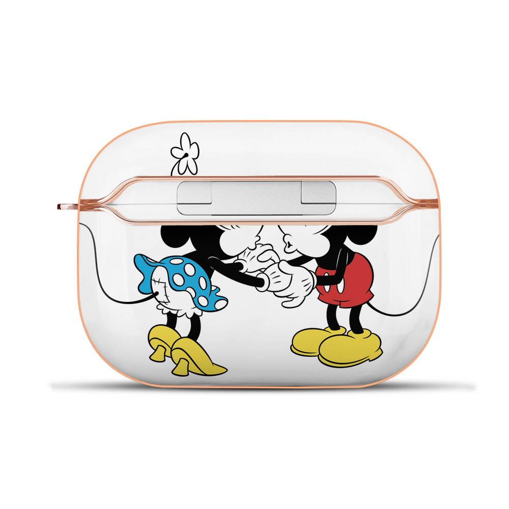 （画像用） ミッキーマウス Mickey Mouse 【AirPods Pro用】ハードシェル保護ケース｜耐衝撃・防指紋・カラビナ付き商品仕様
