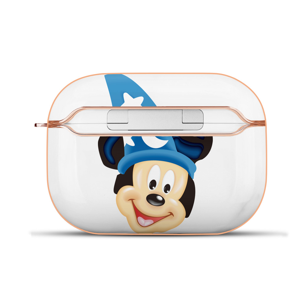 （画像用） ミッキーマウス Mickey Mouse 【AirPods Pro用】ハードシェル保護ケース｜耐衝撃・防指紋・カラビナ付き商品仕様