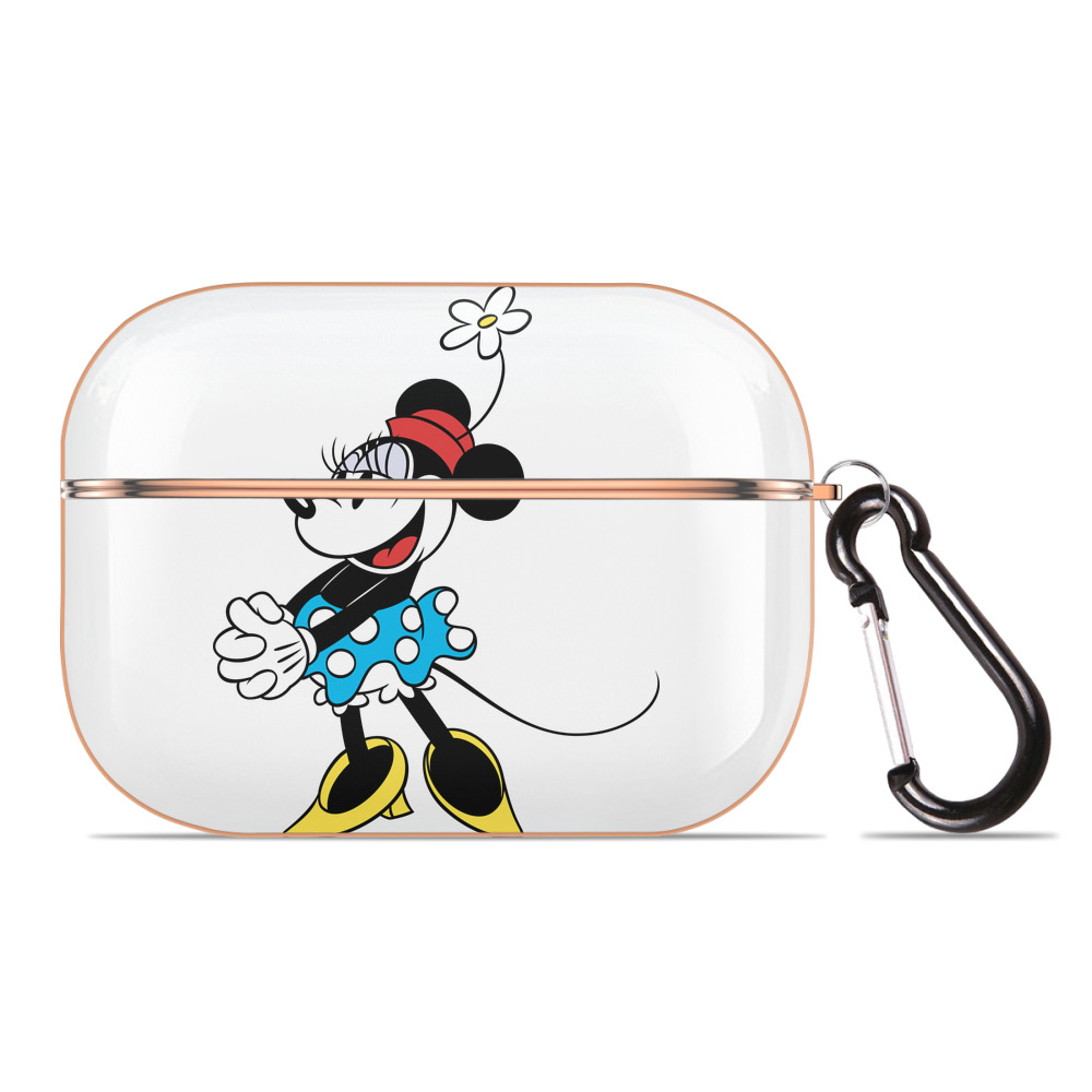 （画像用） ミッキーマウス Mickey Mouse 【AirPods Pro用】ハードシェル保護ケース｜耐衝撃・防指紋・カラビナ付き商品仕様