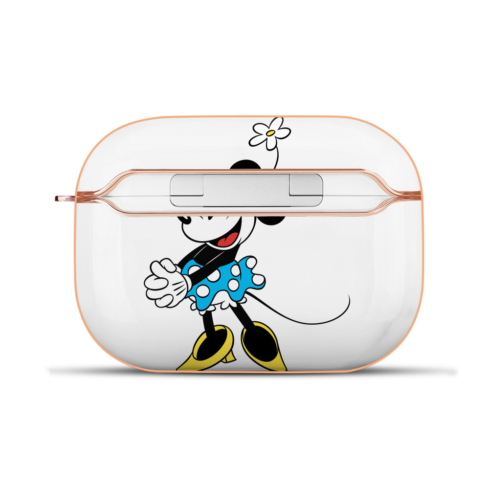 （画像用） ミッキーマウス Mickey Mouse 【AirPods Pro用】ハードシェル保護ケース｜耐衝撃・防指紋・カラビナ付き商品仕様