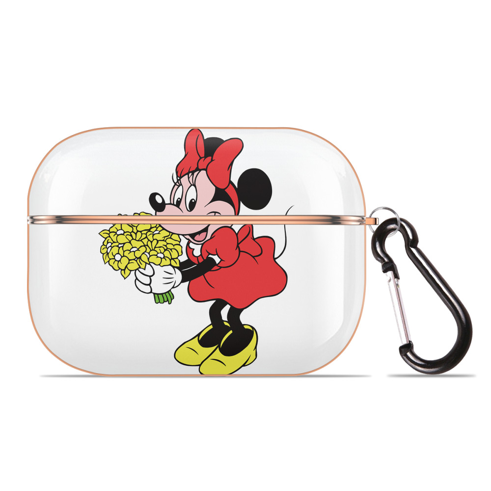 （画像用） ミッキーマウス Mickey Mouse 【AirPods Pro用】ハードシェル保護ケース｜耐衝撃・防指紋・カラビナ付き商品仕様