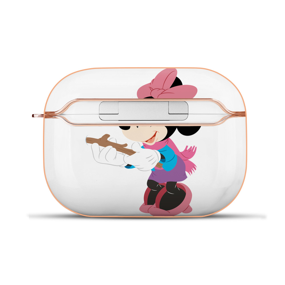 （画像用） ミッキーマウス Mickey Mouse 【AirPods Pro用】ハードシェル保護ケース｜耐衝撃・防指紋・カラビナ付き商品仕様